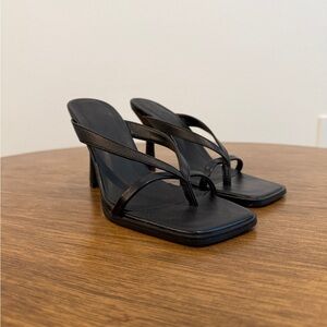 Billini Black Strappy Heels